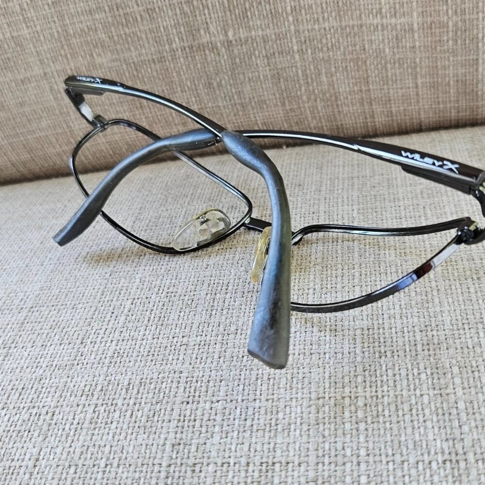 WileyX Men Eyeglasses Sunglasses Frame Metal Frame Wrap Eye Wear ANSI Z87 - Picture 4 of 9